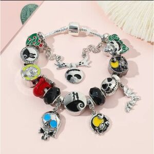 Nightmare Before Christmas Charm Bracelet